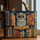 Hi-Crafted Owl Torba Amongst Old Books