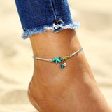 Náramok with stars, shells and natural kamene