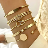 Elegantné Set of Tied Bracelets