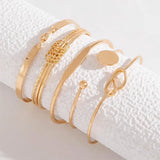 Elegantné Set of Tied Bracelets
