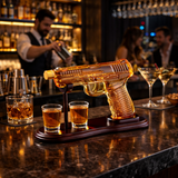Boca viskija – Gun-Shaped Set s Glasses