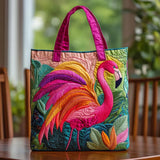 Ruffled Flamingo Shoulder Torba