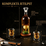 Boca viskija - Golf Set s Glasses