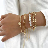 Zlatý Bracelets with Pearls
