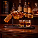 Boca viskija | Revolver Set s Glasses