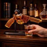 Boca viskija | Revolver Set s Glasses