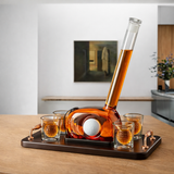 Boca viskija | Golf Club Set s Glasses