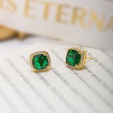 Customer Carina Emerald Náušnice