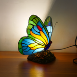Skulpteeritud Sinise Liblika Lampa