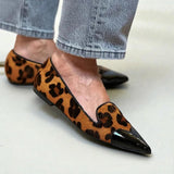 Millie | Refined Animal Print Ballerinas