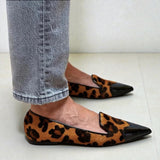 Millie | Refined Animal Print Ballerinas