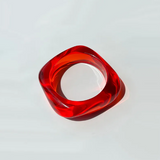 Colorful Acrylic Square Náramok