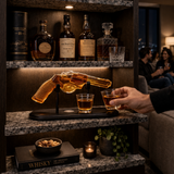 Boca viskija | Revolver Set s Glasses