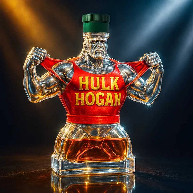 1953-2025 Halka Hogana komemorativna boca viskija
