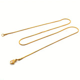 Minimalistické-style braided stainless steel ogrlica