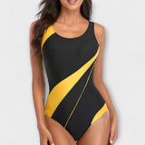 Jednodijelni sportski bikini s izrezom na leđima