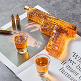 Boca viskija – Gun-Shaped Set s Glasses