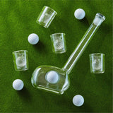 Boca viskija | Golf Club Set s Glasses