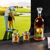 Boca viskija - Golf Set s Glasses