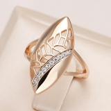 Elegantné Double-Ended Diamantové Prsteň in Zlatý