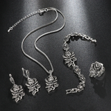 Elegantné Strieborný Set with Zircon