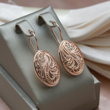 Elegantné and Sparkling Zlatý Earring
