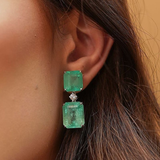 Vintage náušnice with turquoise