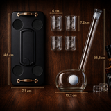 Boca viskija | Golf Club Set s Glasses
