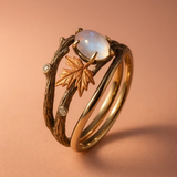 Moonstone Prsteň