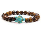 Exkluzívne bracelets in the shape of turtles with natural kamene