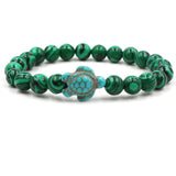 Exkluzívne bracelets in the shape of turtles with natural kamene