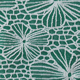 Zelený Jacquard Surf Krátky Rukáv