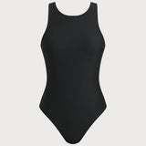 Čierny Crossback bez vypchávok Surf One-Piece