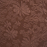 Kávové Jacquard plážové šortky s bočným viazaním